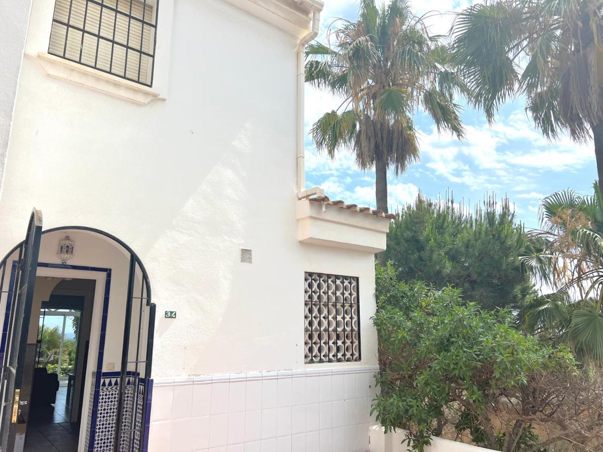 Fabulous Vacation In A 2 Bedroom Townhouse With 2 Terraces Overlooking The Sea, Suitable For 6 People 3 Swimming Pools Tennis And 200 Mts From The Sea El Faro Dış mekan fotoğraf