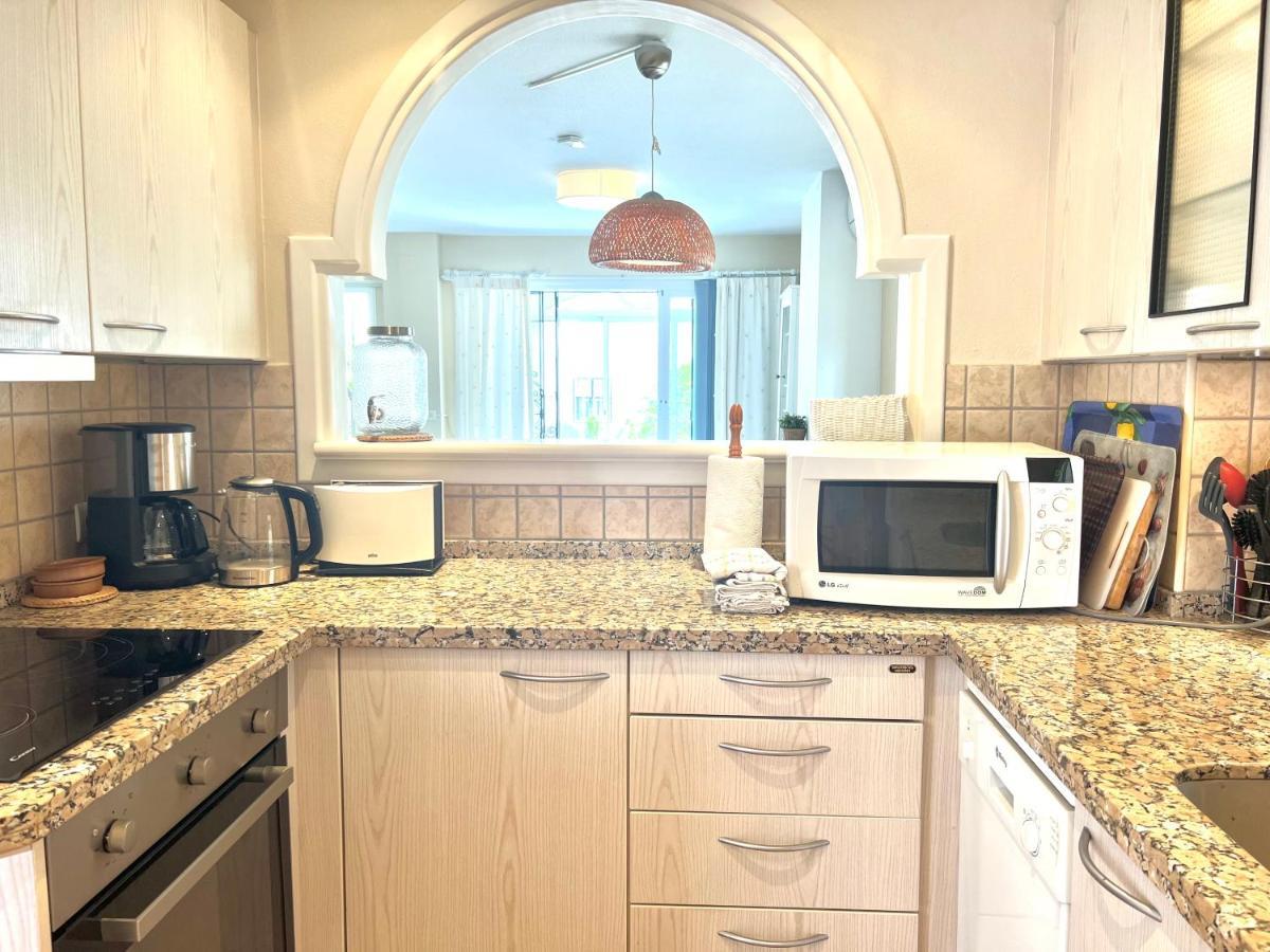 Fabulous Vacation In A 2 Bedroom Townhouse With 2 Terraces Overlooking The Sea, Suitable For 6 People 3 Swimming Pools Tennis And 200 Mts From The Sea El Faro Dış mekan fotoğraf