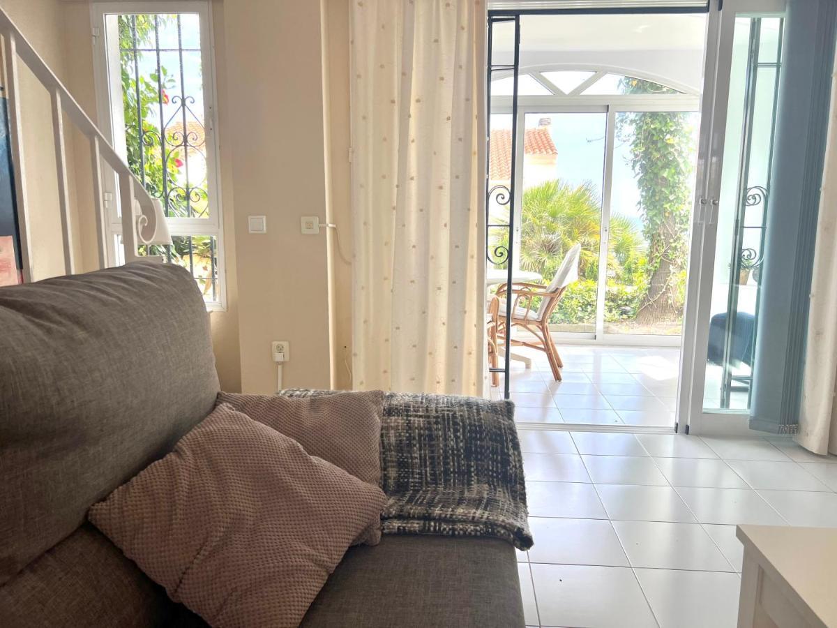 Fabulous Vacation In A 2 Bedroom Townhouse With 2 Terraces Overlooking The Sea, Suitable For 6 People 3 Swimming Pools Tennis And 200 Mts From The Sea El Faro Dış mekan fotoğraf