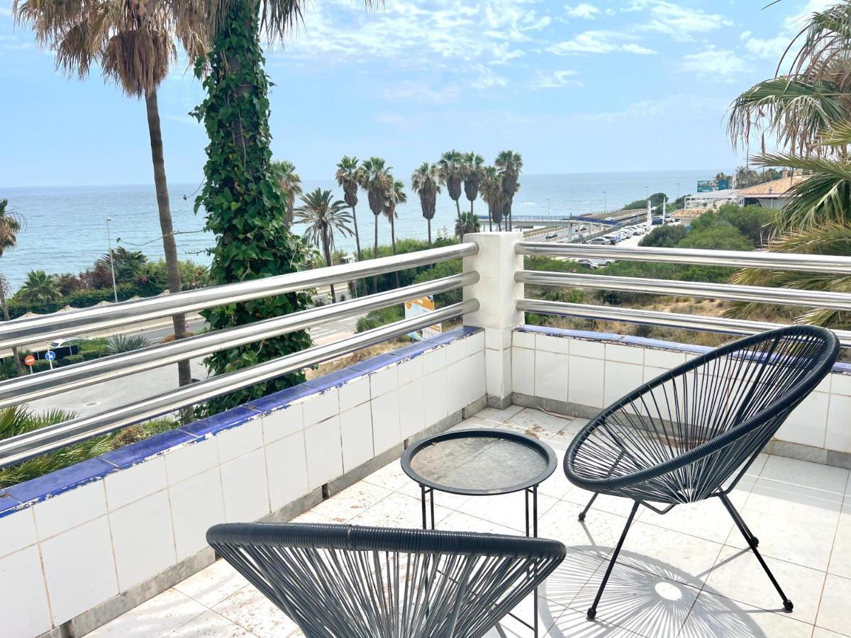 Fabulous Vacation In A 2 Bedroom Townhouse With 2 Terraces Overlooking The Sea, Suitable For 6 People 3 Swimming Pools Tennis And 200 Mts From The Sea El Faro Dış mekan fotoğraf