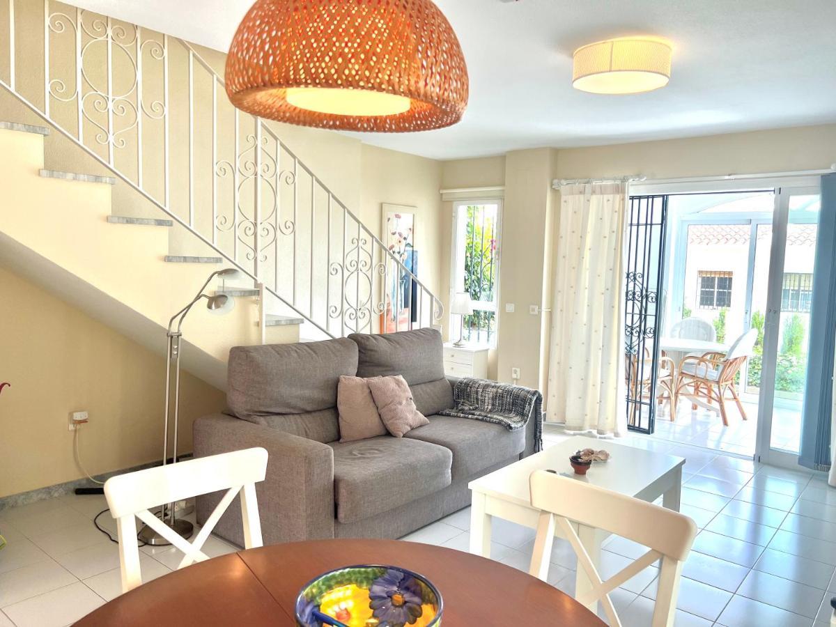 Fabulous Vacation In A 2 Bedroom Townhouse With 2 Terraces Overlooking The Sea, Suitable For 6 People 3 Swimming Pools Tennis And 200 Mts From The Sea El Faro Dış mekan fotoğraf